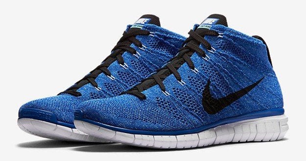 Nike Free Flyknit Chukka - Blauw, Blauw, Nike, Nieuw, Ophalen of Verzenden