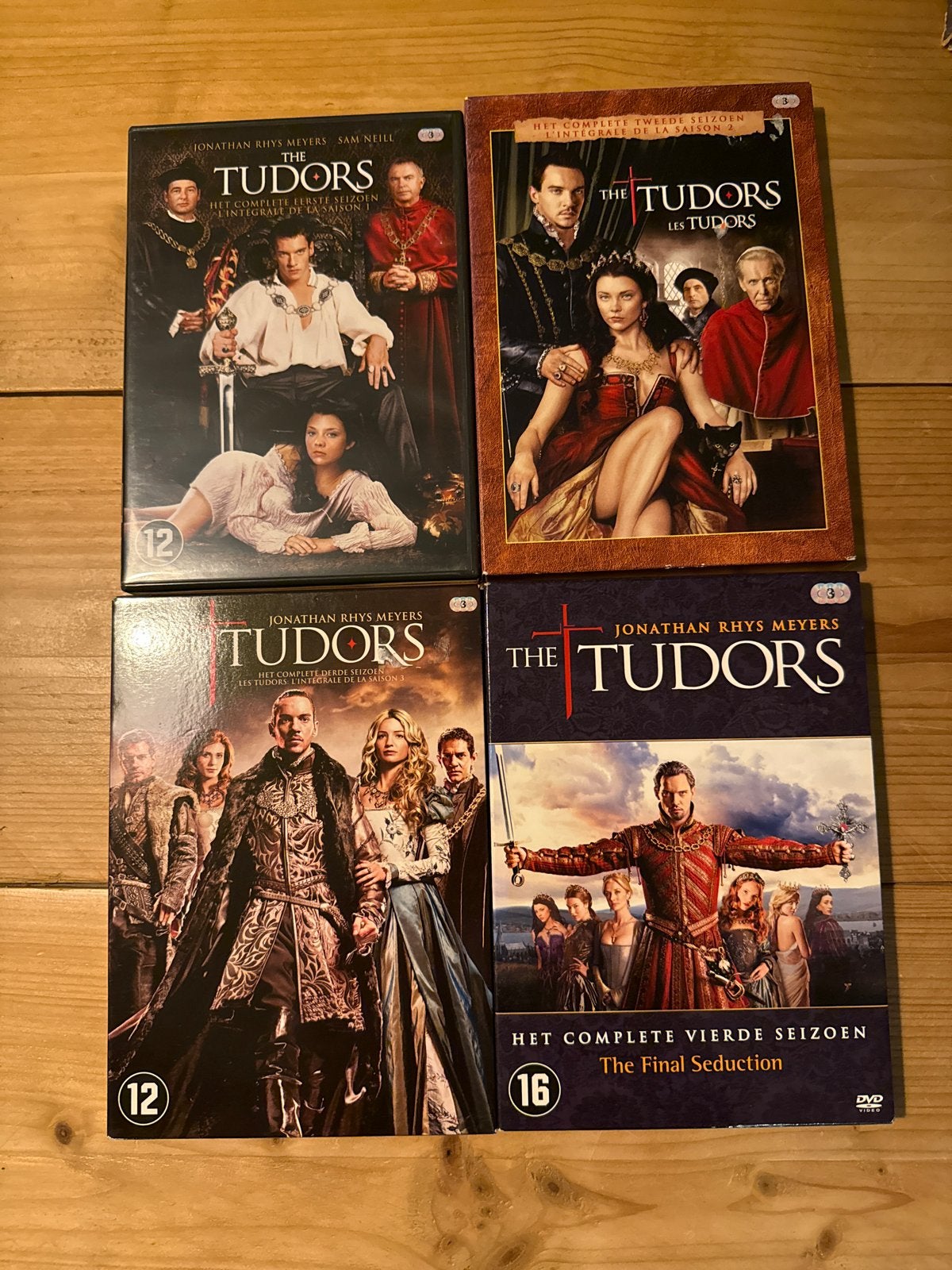 The Tudors Complete Serie DVD Seizoenen 1 t/m 4, Engels, Vanaf 16 jaar, Nederlands, Drama