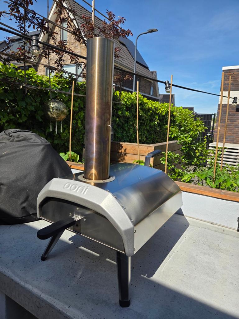 Ooni Karu 12 pizzaoven, Tuin en Terras, Pizzaovens, Ophalen, Zo goed als nieuw, Ooni