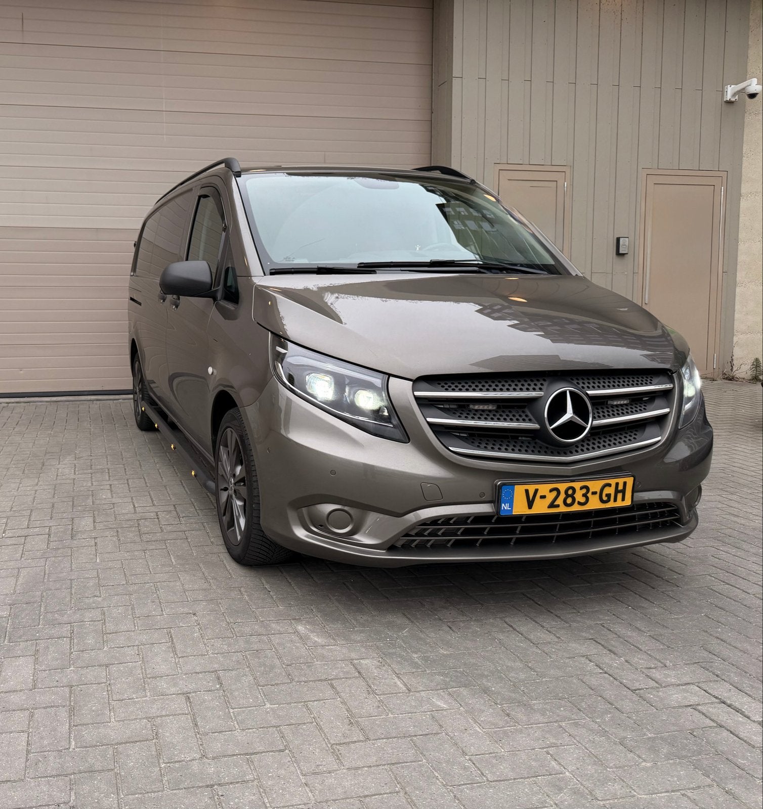 Mercedes-Benz Vito 114cdi euro 6 2017, Automaat, 4 cilinders, Bruin, 2500 kg