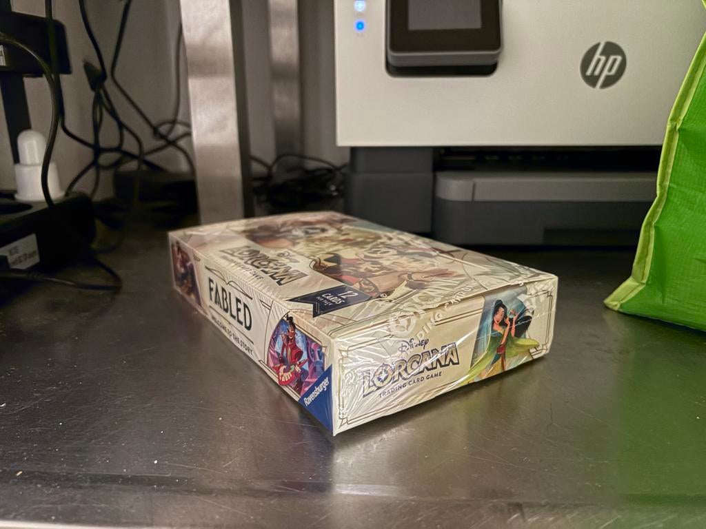 Disney Lorcana Fabled Boosterbox - Sealed, Hobby en Vrije tijd, Verzamelkaartspellen | Magic the Gathering, Ophalen of Verzenden