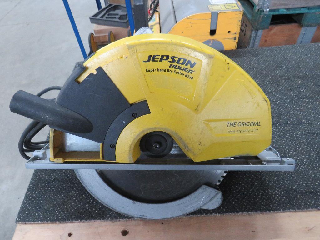 Jepson Super Hand Dry Cutter 8320 Sandwichpanelen Zaag, Gebruikt, Cirkelzaag, Jepson.com, Zandhaarweg