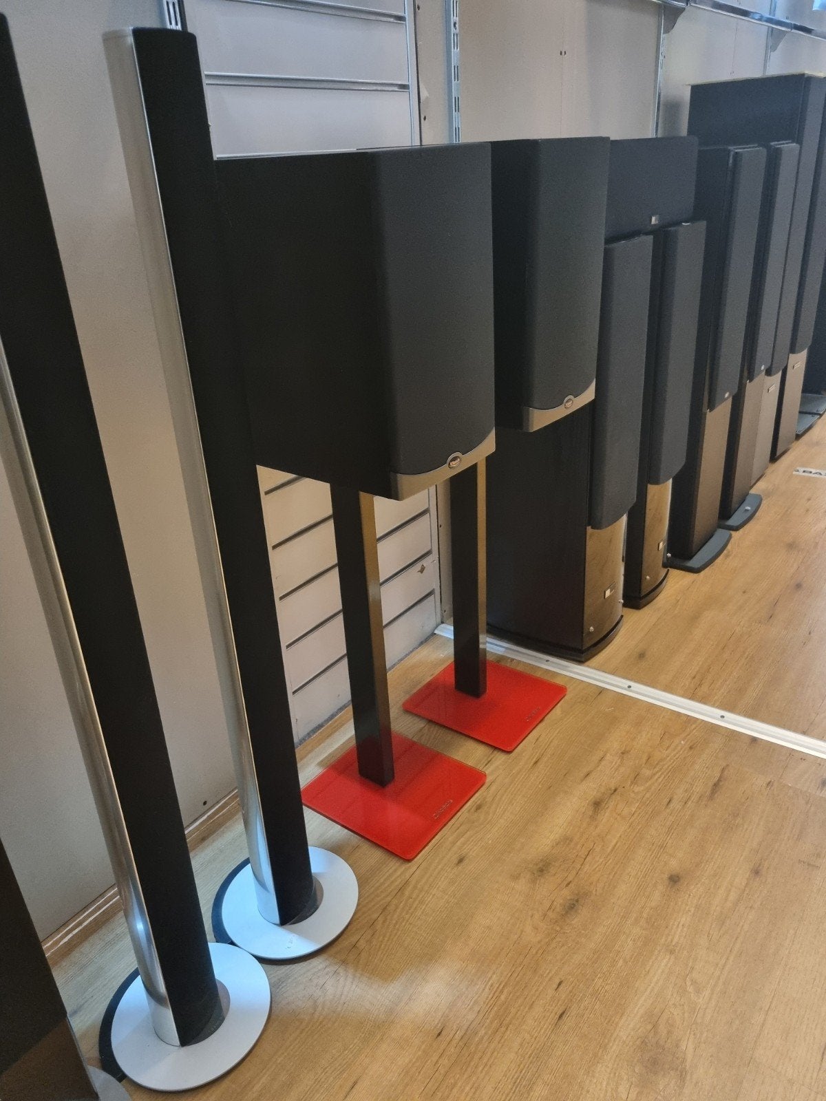 KLIPSCH R-61 & Norstone stands Zwart-100 Watt, ////, Zo goed als nieuw, 60 tot 120 watt, ////