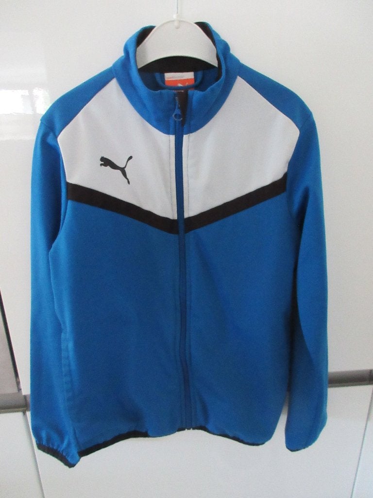 Puma trainingsjasje maat 140., Kinderen en Baby's, Kinderkleding | Maat 140, Gebruikt, Jongen of Meisje, Puma, Sport- of Zwemkleding