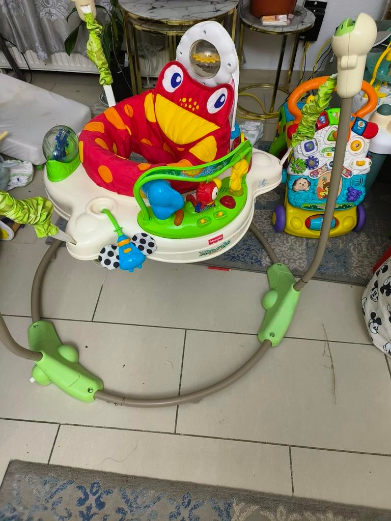Babyjumper, Ophalen