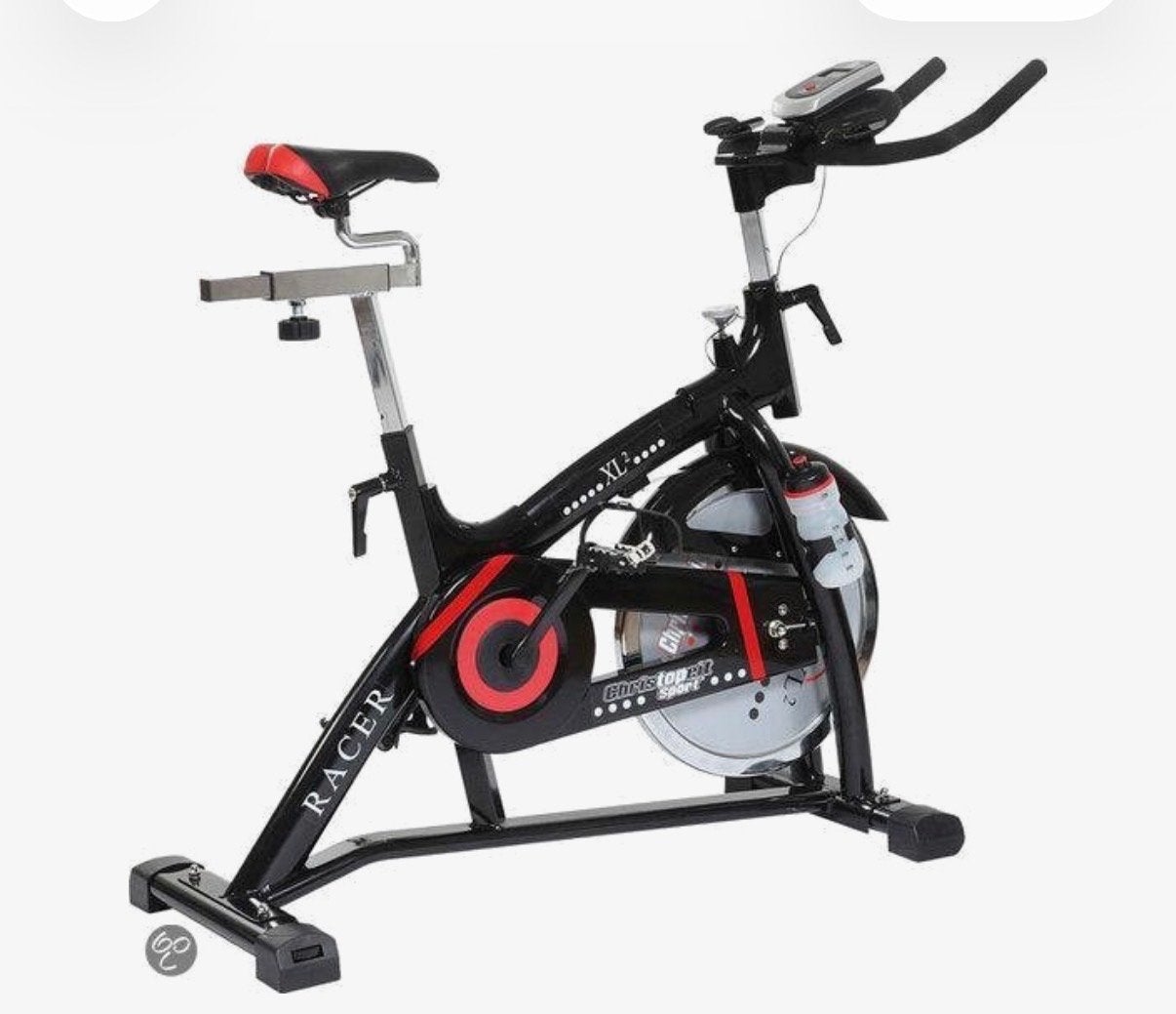 Christopeit Sport Racer XL Hometrainer/Spinningfiets, Ophalen, Gebruikt, Spinningfiets, Metaal