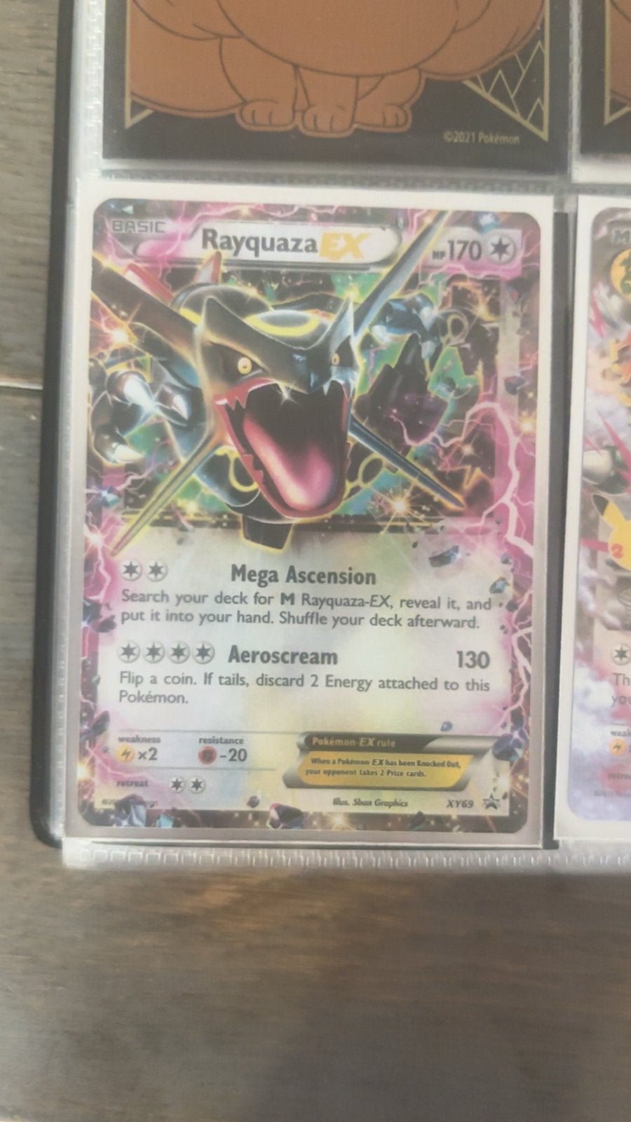 Pokémon TCG: M Rayquaza-EX Lot - Shiny Full Art & Promo, Ophalen of Verzenden, Zo goed als nieuw, Meerdere kaarten, Foil