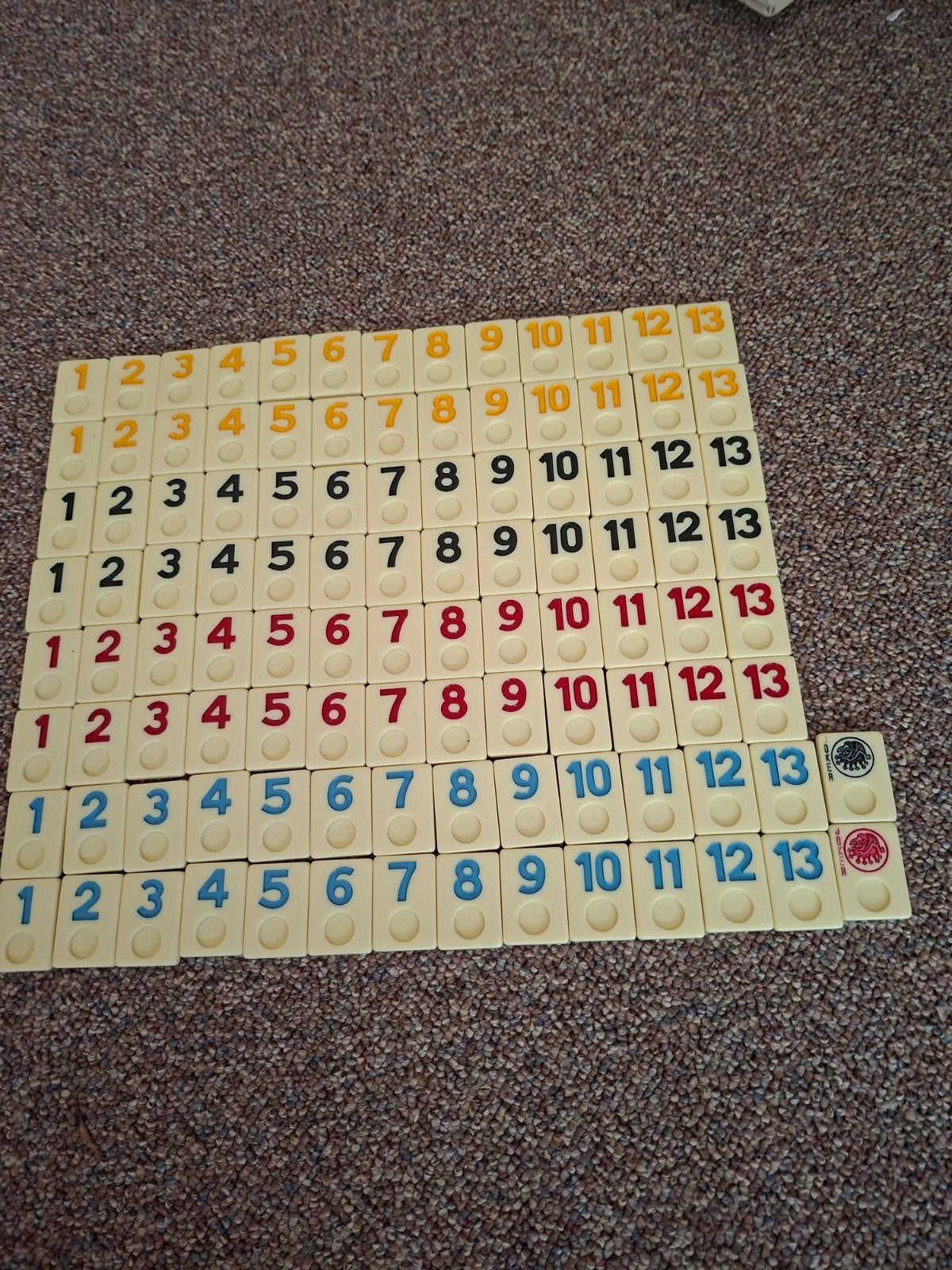 Rummikub de luxe, Hobby en Vrije tijd, Gezelschapsspellen | Bordspellen, Een of twee spelers, Ophalen, Zo goed als nieuw