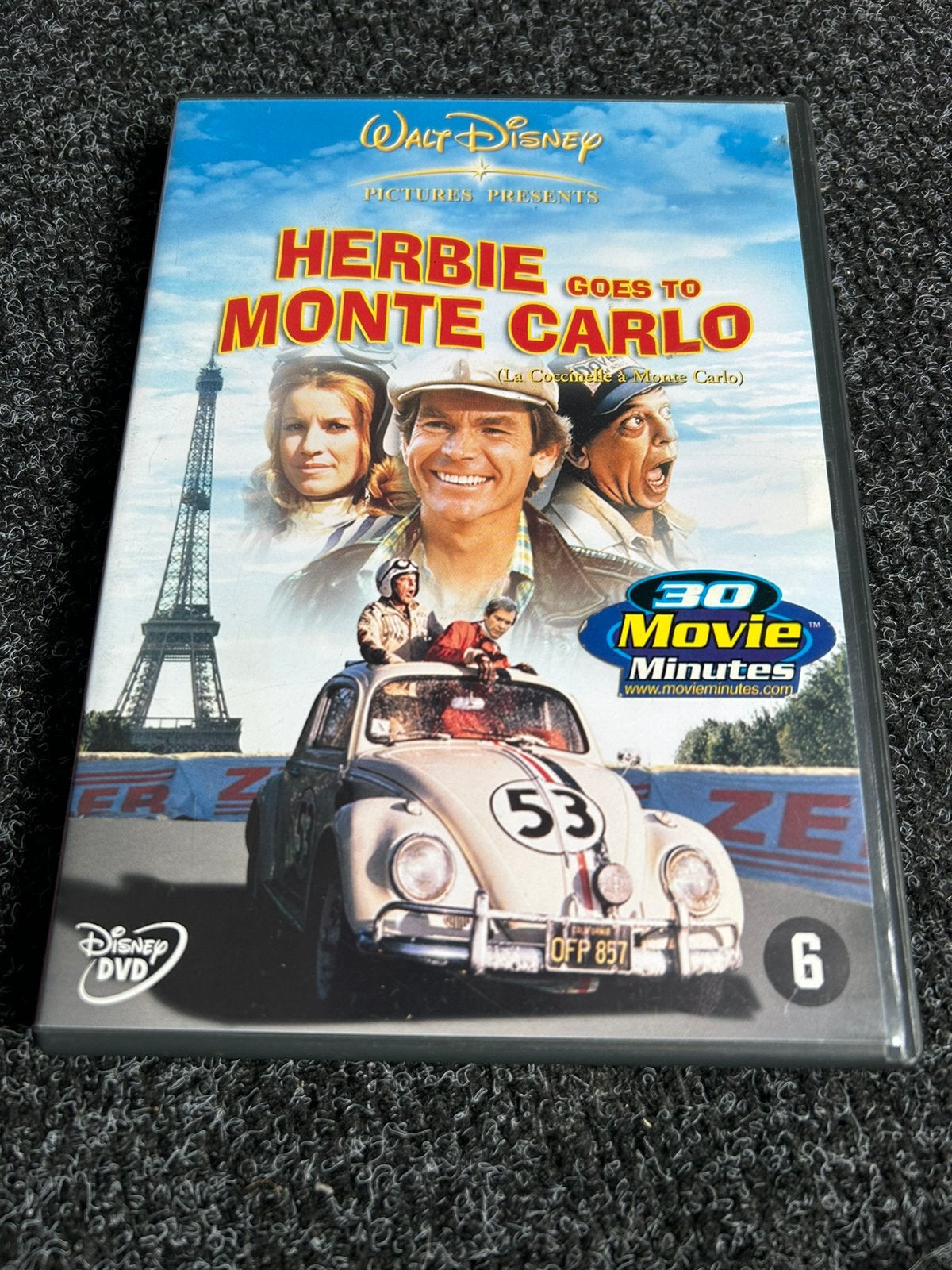 Herbie goes montecarlo op dvd, Vanaf 16 jaar, Ophalen of Verzenden, Gebruikt
