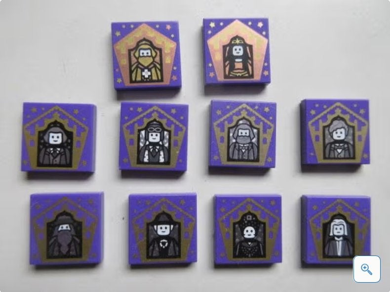 nr. 9298, 10 Harry Potter verzameltegels, Ophalen of Verzenden, Zo goed als nieuw, Complete set, Lego