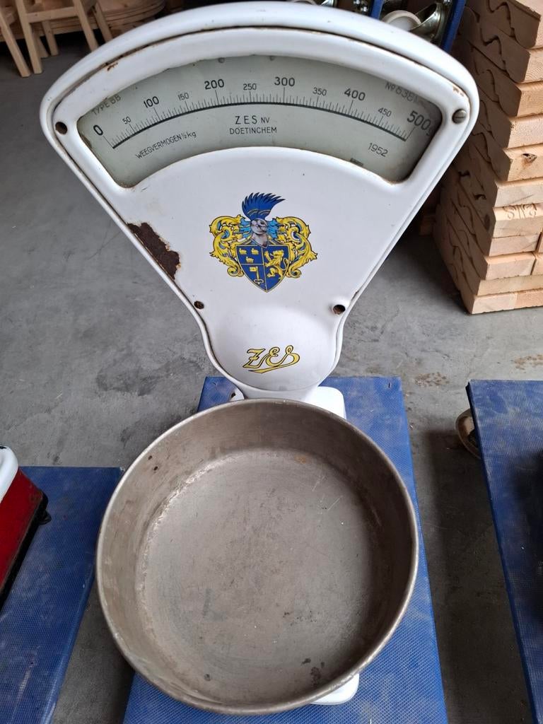 ZES weegschaal, Ophalen