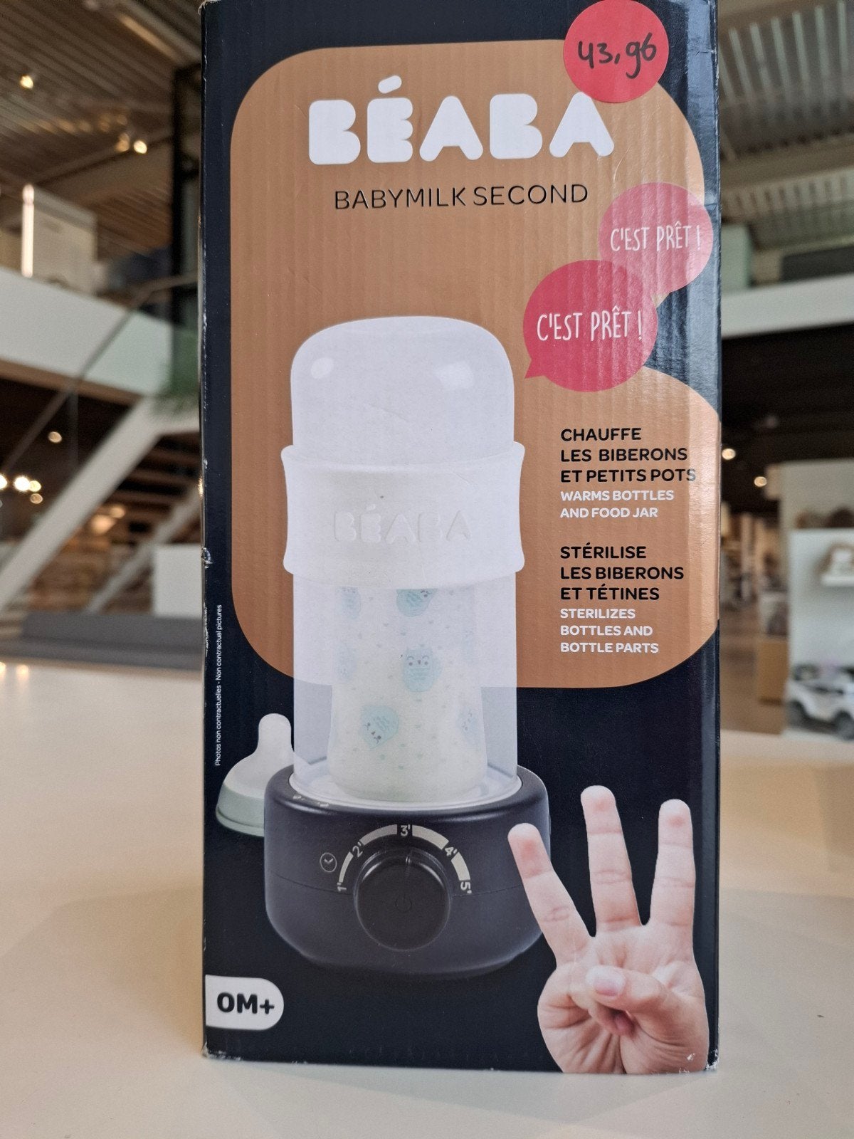 Beaba Baby Milk Second Flesverwarmer / Sterilisator, Ophalen, Nieuw, Babyvoedingmaker