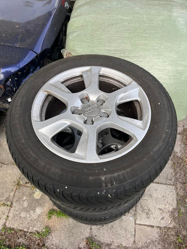 Set originele audi velgen, Ophalen, Zo goed als nieuw