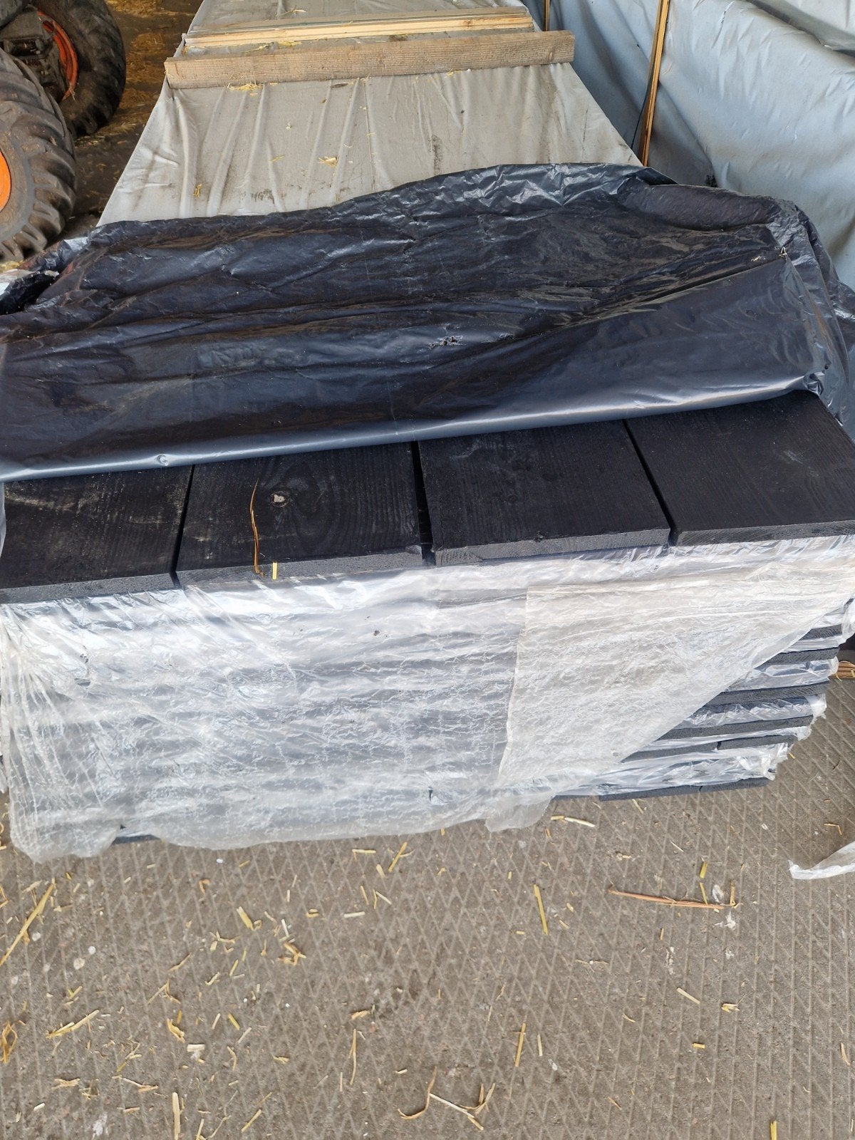 zwarte planken 22x245mm, Ophalen of Verzenden, Nieuw, 250 cm of meer, Planken