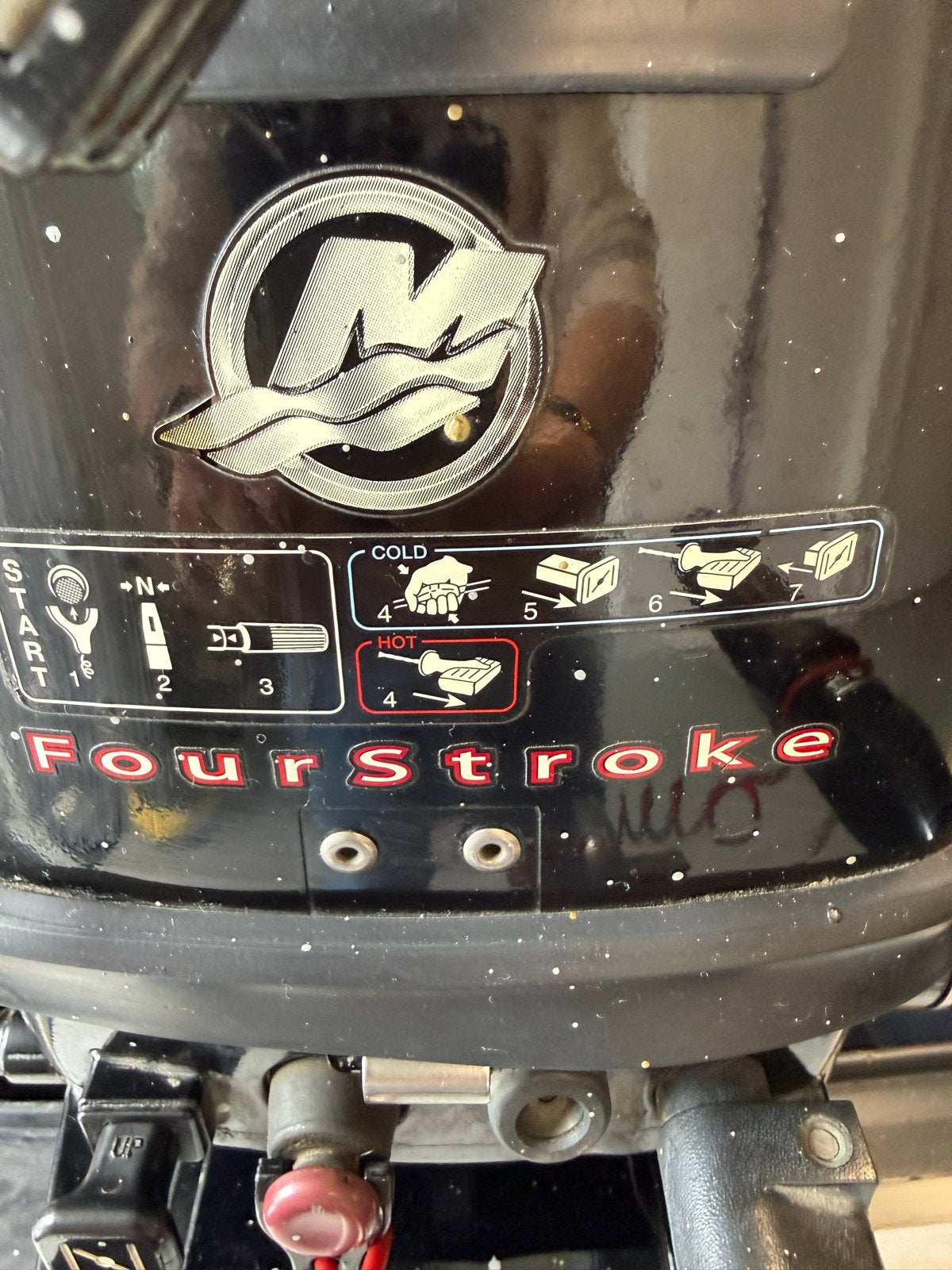 Mercury 6 pk kortstaart buitenboordmotor - Zeer goede staat, Ophalen, 5 tot 10 pk, Viertaktmotor, Zo goed als nieuw