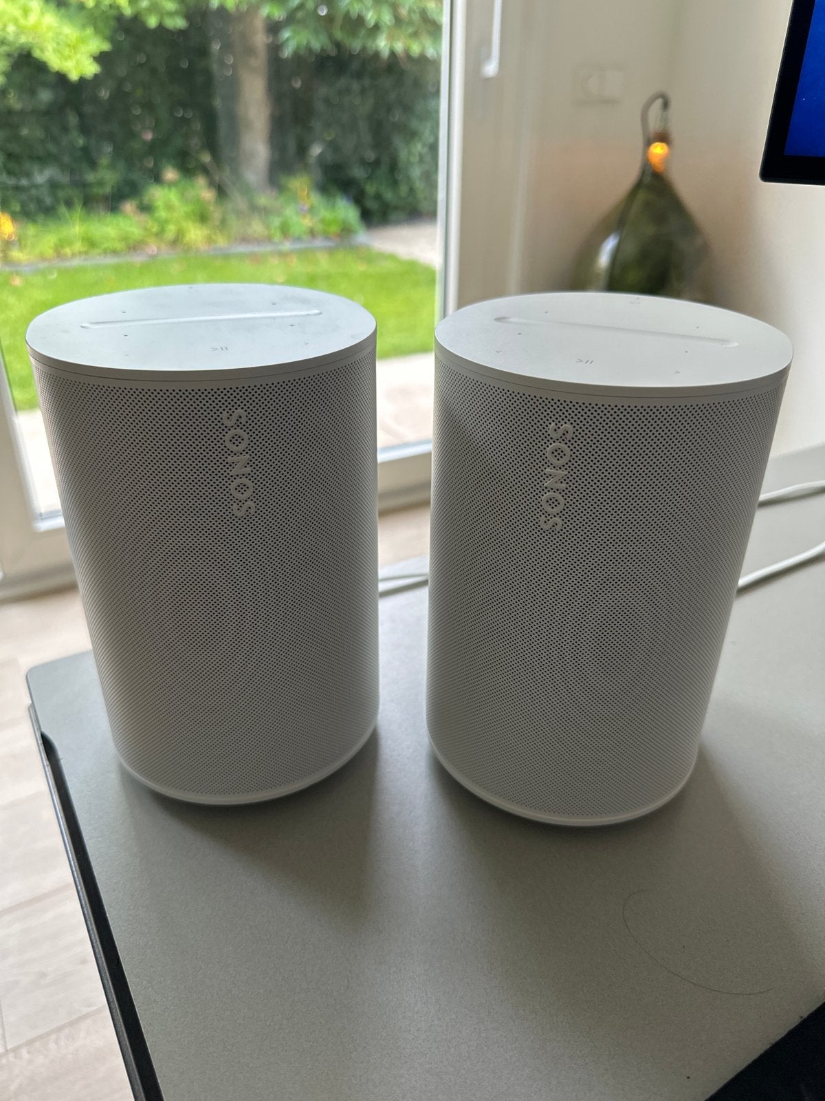 Sonos Era 100 - Set van 2 (Wit), Stereo speakers, Inclusief kabels, Ophalen of Verzenden, Zo goed als nieuw