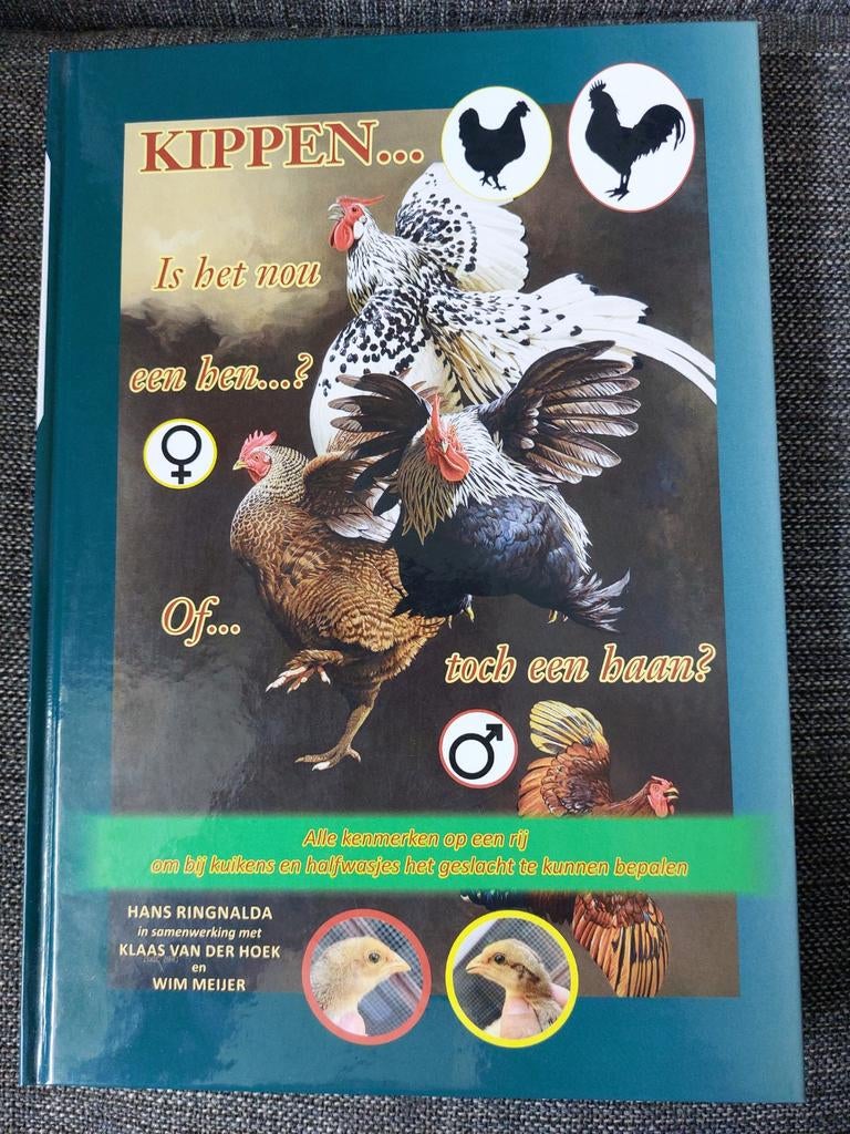 Nieuw boek Hans Ringnalda Kippen:Is het een hen of een haan?, Ophalen, Nieuw