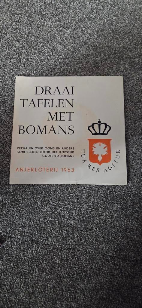 Draai Tafelen met Bomans single, Cd's en Dvd's, Vinyl Singles, Ophalen of Verzenden