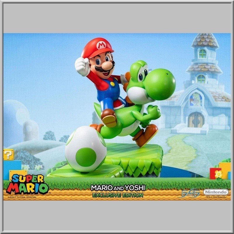 Mario & Yoshi exclusive first4figures f4f, Ophalen of Verzenden, Zo goed als nieuw
