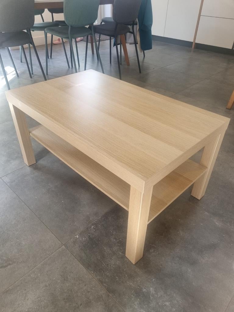 IKEA LACK salontafel 90x55 cm, Ophalen, 50 tot 100 cm, Vierkant, 50 tot 100 cm