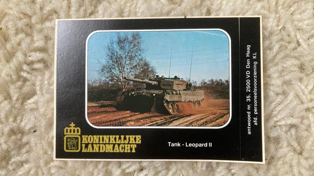 Tank - Leopard ll, Ophalen of Verzenden, Zo goed als nieuw