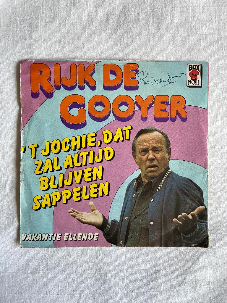rijk De Gooyer - 't jochie dat zal altijd blijven sappelen, Cd's en Dvd's, Vinyl Singles, Gebruikt, 7 inch, Single, Ophalen of Verzenden