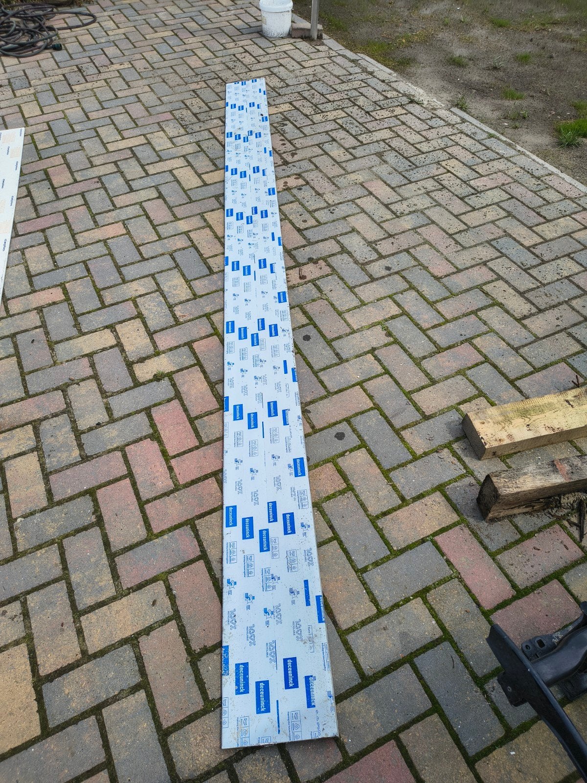 Deceuninck kunststof hoekprofiel, wit, 340 cm lang, Doe-het-zelf en Verbouw, Hout en Planken, Ophalen, 25 tot 50 mm, Overige typen