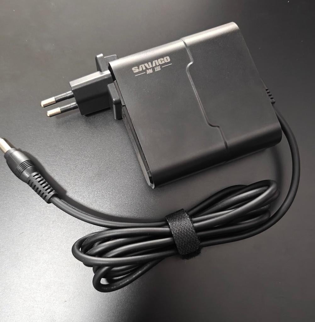 12V 8A (96W) GaN AC/DC Adapter 5.5x2.5mm (5525), Audio, Tv en Foto, Opladers, Ophalen of Verzenden, Zo goed als nieuw