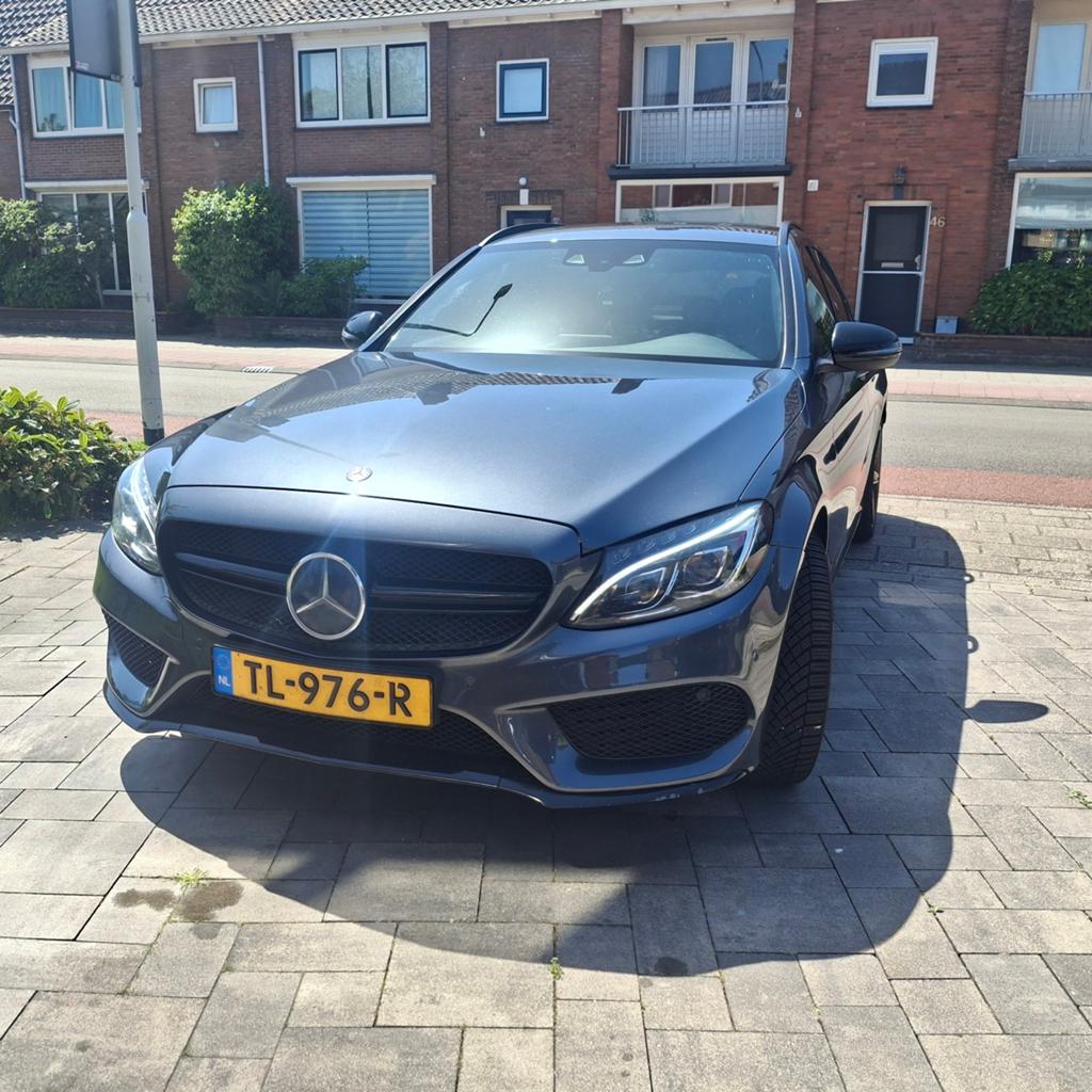Mercedes-Benz C-Klasse C400 3.0 245KW 4M Estate AT7 2015, Auto's, Mercedes-Benz, Lichtsensor, 1800 kg, 2996 cc, Leder