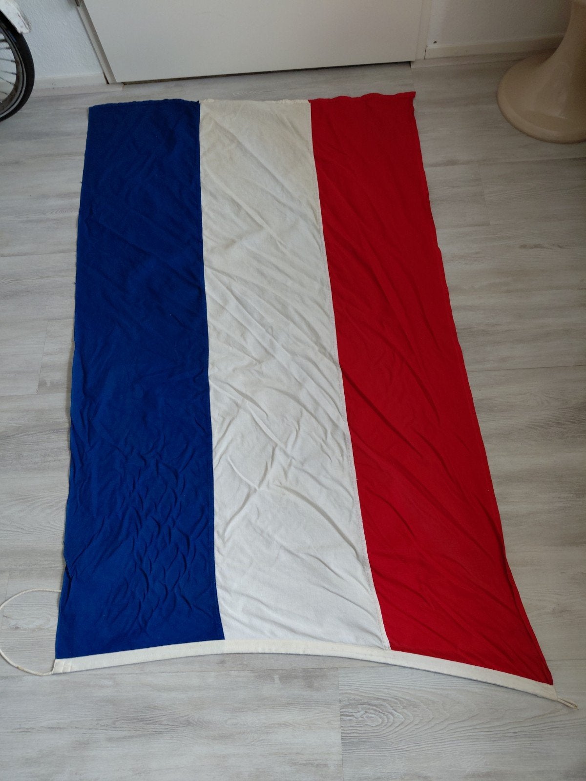 oude vlag nederland met wimpel andries de jong amsterdam, Ophalen of Verzenden, Gebruikt