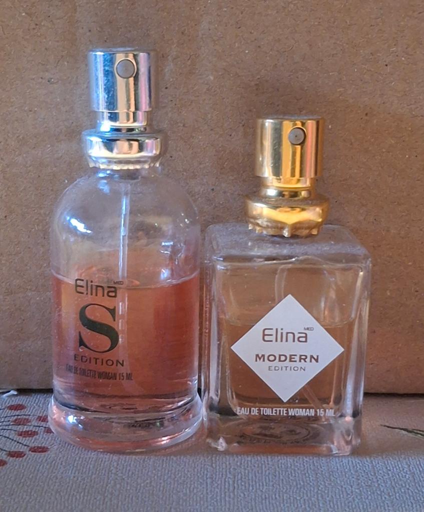 Elina Eau de Toilette Damesparfum - 2x 15ml, Verzenden, Gebruikt