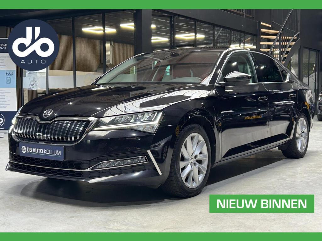 Skoda Superb 1.4 TSI iV Business Edition Plus SOH 91% I DIGI, Auto's, Skoda, Stof, Gebruikt, Zwart, 4 cilinders