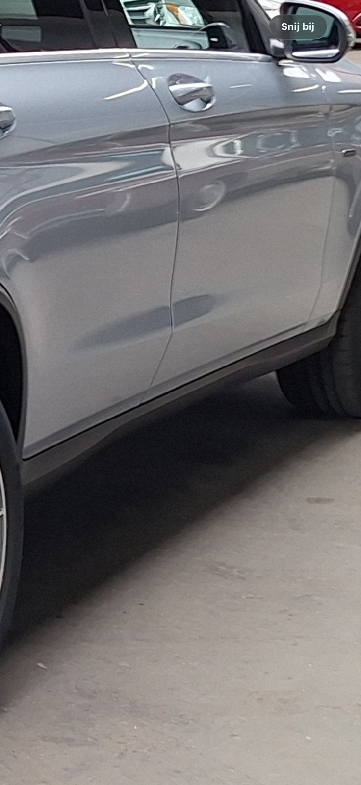 Zwarte zij skirt voor Mercedes-Benz GLC Coupe 2021, Mercedes-Benz, Ophalen of Verzenden, Bumper, Nieuw