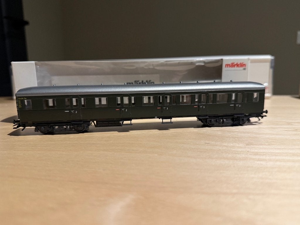 Märklin 43100 - 43110 - 43119 (DB), 2de en 3de klasse, Wisselstroom, Ophalen of Verzenden, Märklin, Nieuw