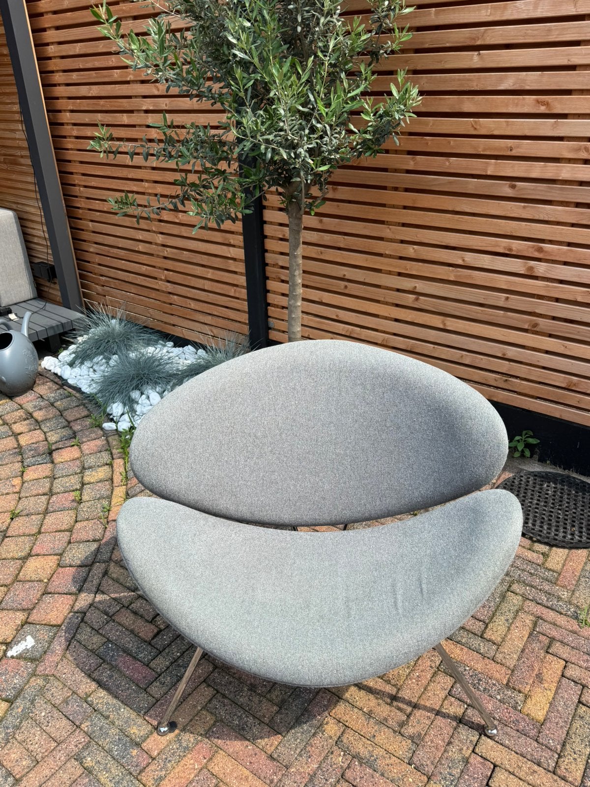 Orange slice design fauteuil, Ophalen of Verzenden, Gebruikt, 50 tot 75 cm