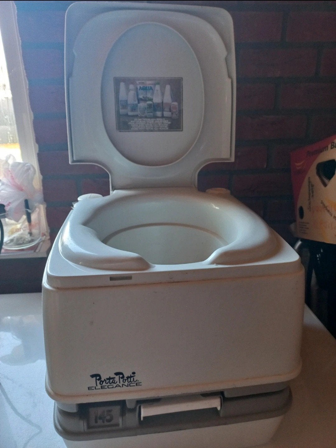 Porta Potti Elegance 145 - Verplaatsbaar Chemisch Toilet, Caravans en Kamperen, Ophalen of Verzenden, Zo goed als nieuw