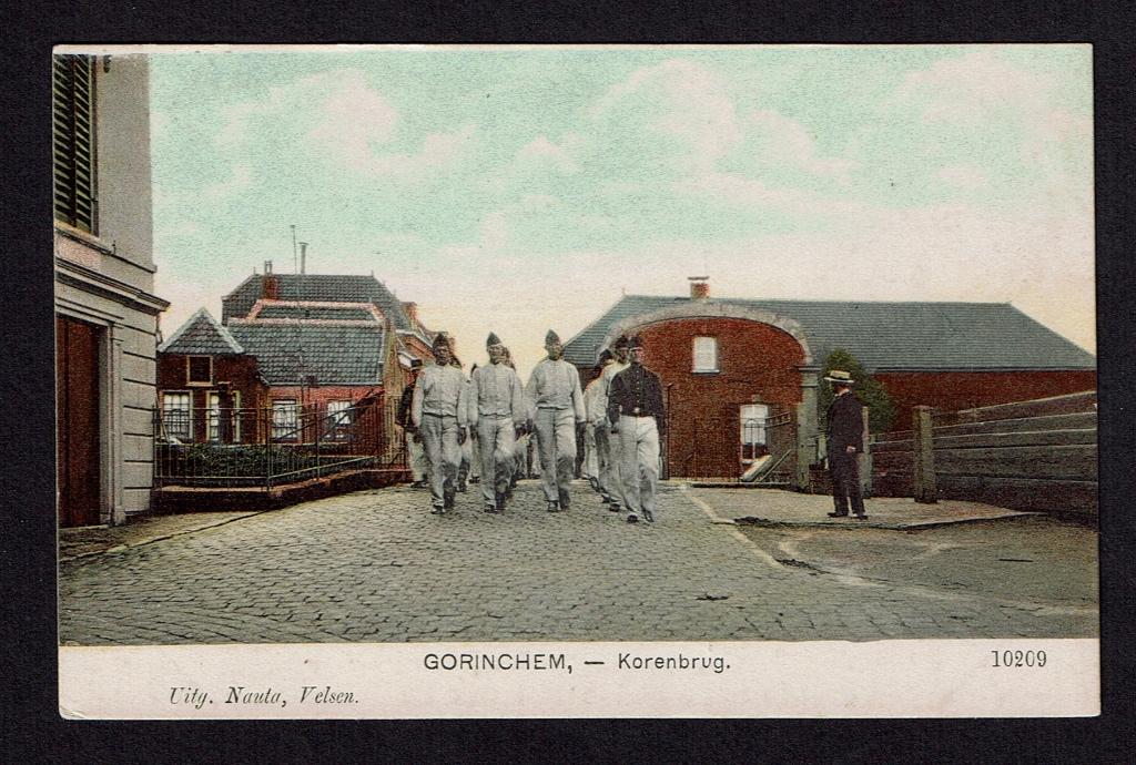 Gorinchem - Korenbrug, Verzenden, 1920 tot 1940, Ongelopen, Zuid-Holland