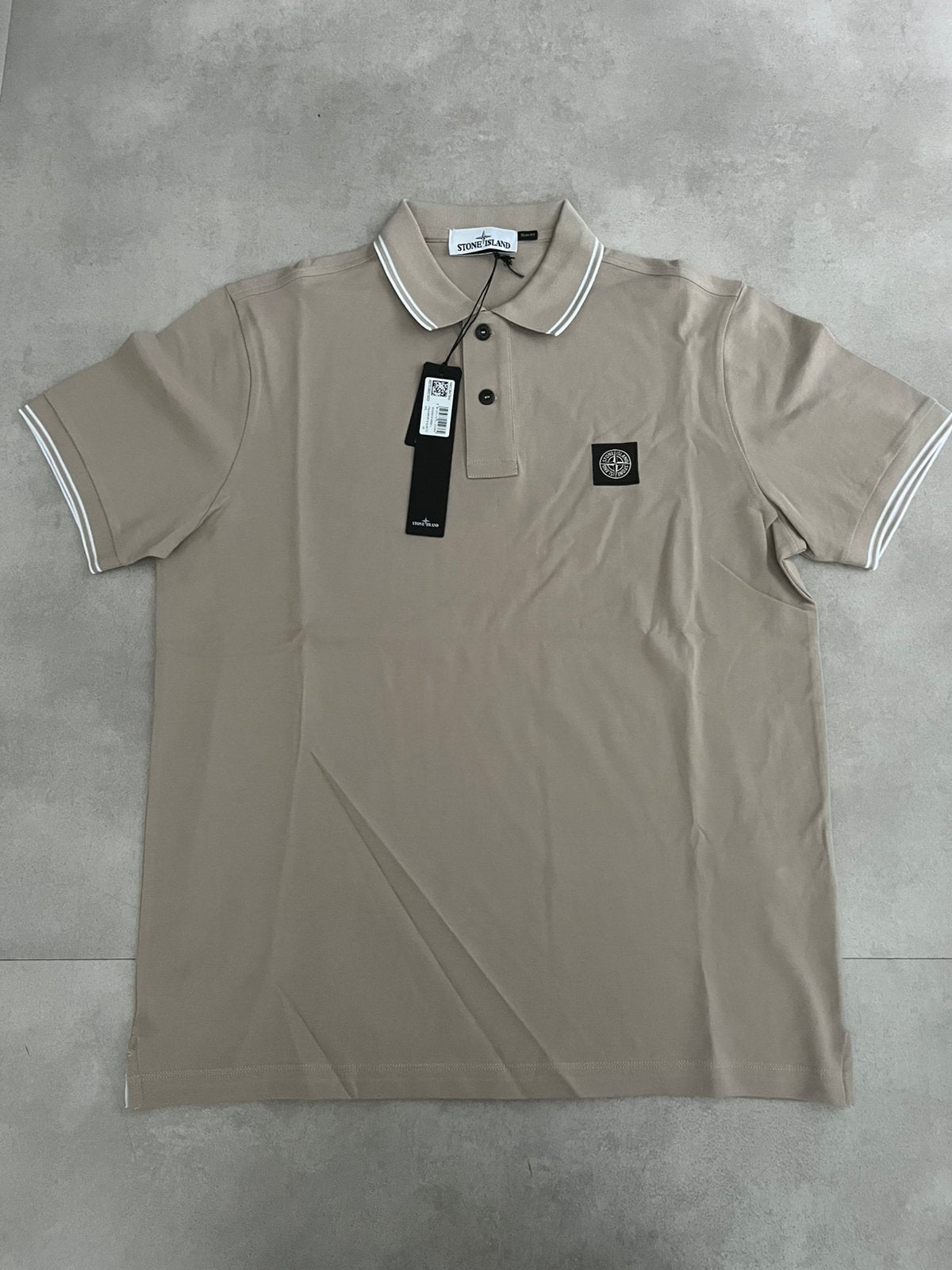 Stone Island Polo, Kleding | Heren, Polo's, Verzenden, Nieuw, Beige