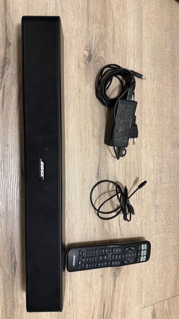 Bose Solo 5 TV Sound System Soundbar met afstandsbediening, Ophalen of Verzenden, Bluetooth, Zo goed als nieuw
