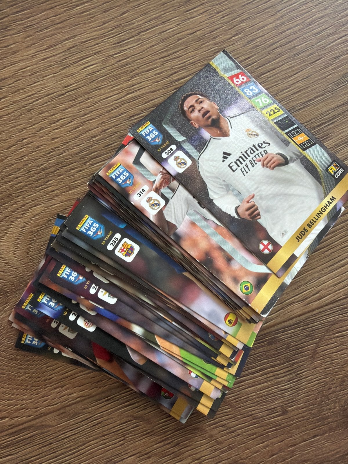 55 Panini FIFA 365 Adrenalyn XL Voetbalkaartjes, Verzamelen, Ophalen, Gebruikt, Buitenlandse clubs, Spelerskaart