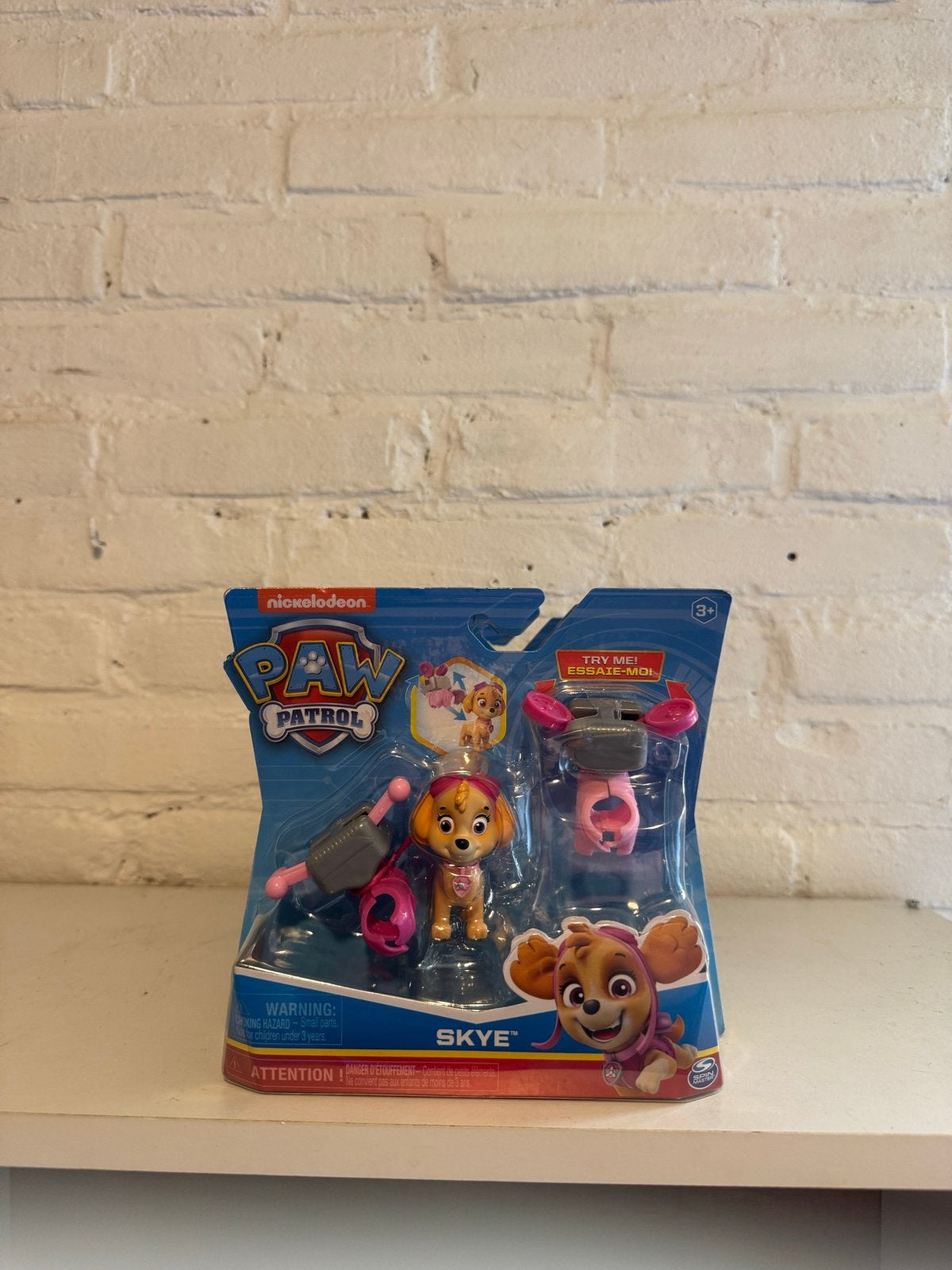 Paw Patrol Skye speelfiguur met accessoires, Ophalen of Verzenden, Nieuw