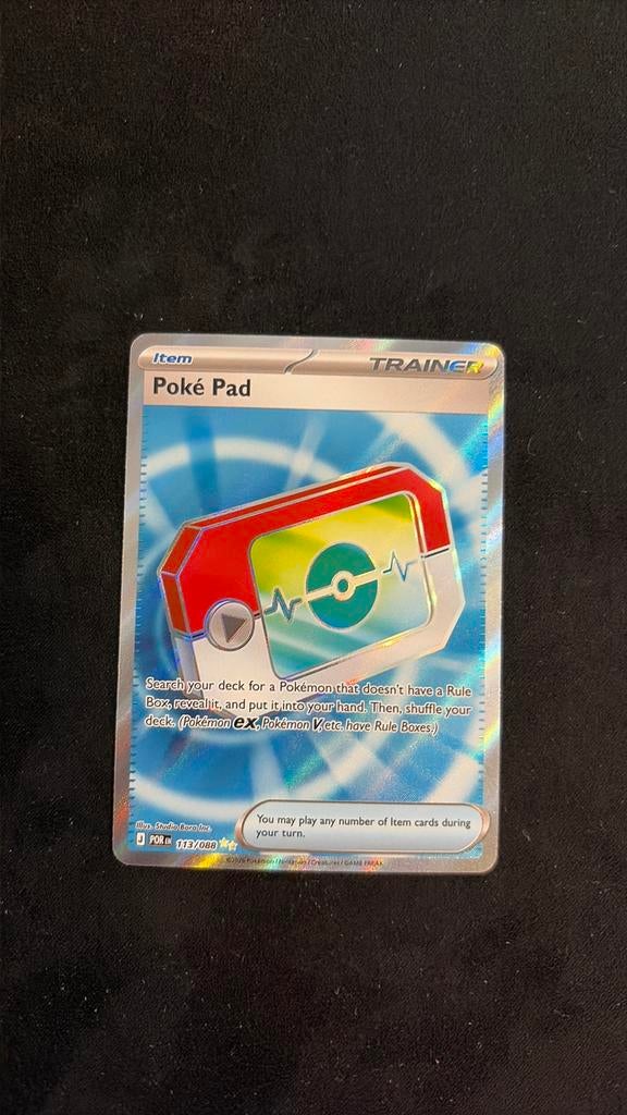 Poké Pad 113/088 Perfect Order, Ophalen of Verzenden, Zo goed als nieuw