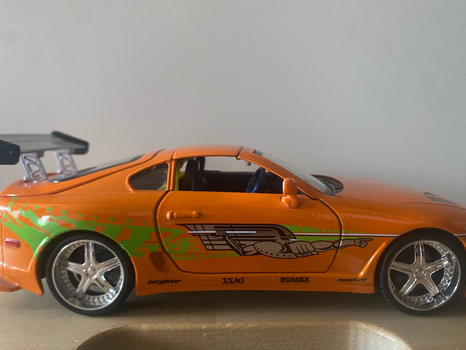Fast and Furios- Brian’s Toyota Supra, Ophalen of Verzenden, Zo goed als nieuw, Jada