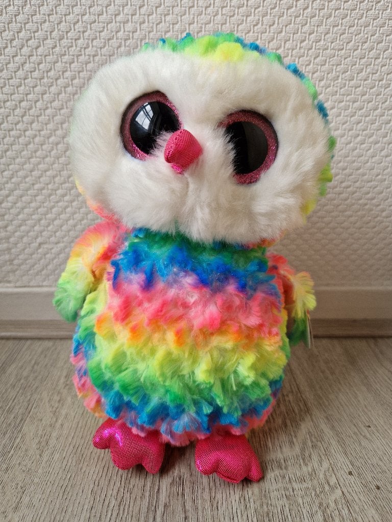 TY Beanie Boo uil, Overige karakters, Overige typen, Nieuw, Ophalen of Verzenden