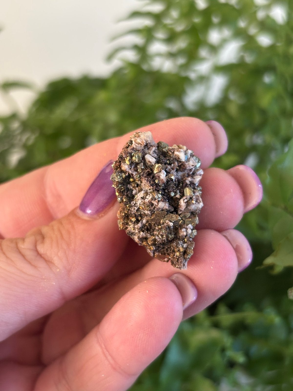 10 gram Pyriet Mineraal - IJzerkies Kristal, Verzamelen, Mineralen en Fossielen, Ophalen of Verzenden, Mineraal