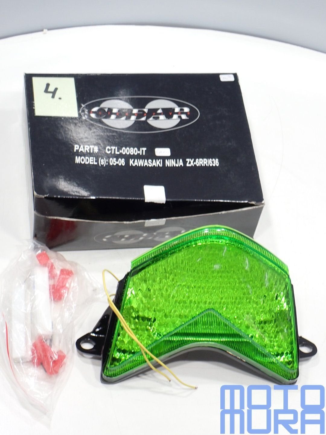 Led achterlicht Kawasaki ZX6R 2005 - 2006 ZX6-R ZX-6R clear, Motoren, Onderdelen | Kawasaki, -, -, Nieuw, Ophalen of Verzenden