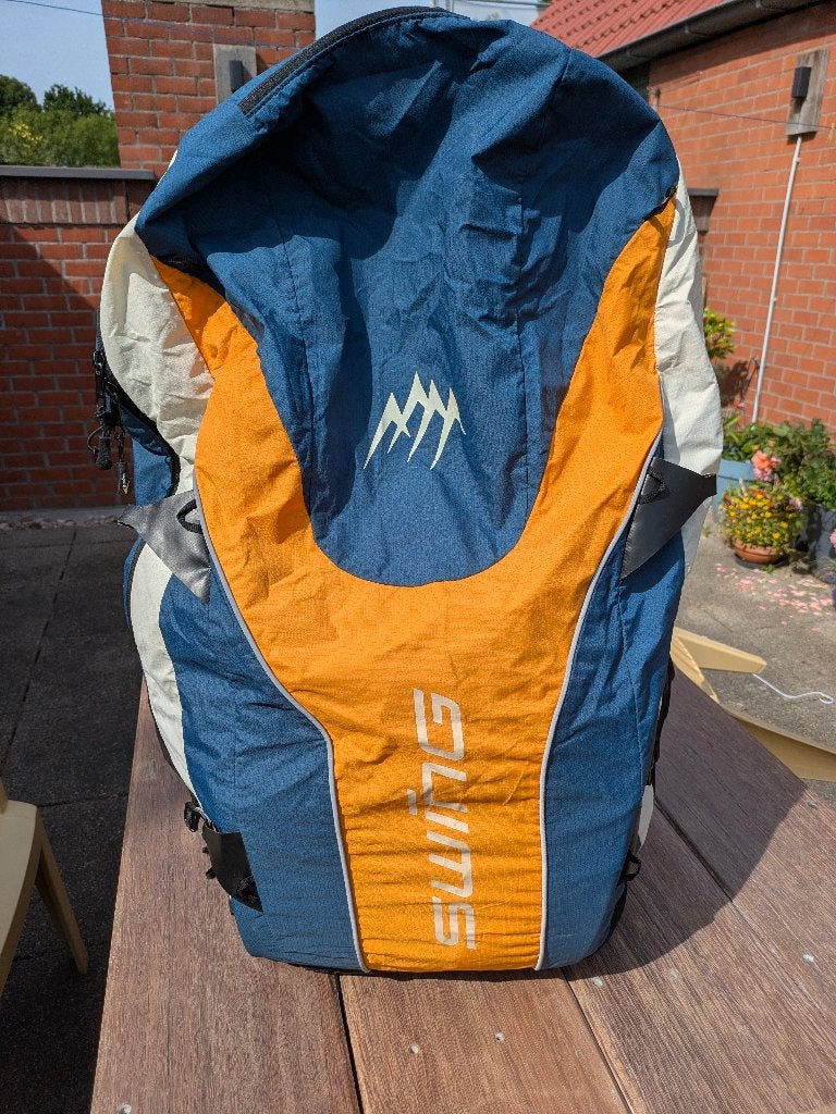 swing reverse connect 3 (XL), Sport en Fitness, Zweefvliegen en Paragliding, Ophalen of Verzenden, Gebruikt, Zitje of Harnas