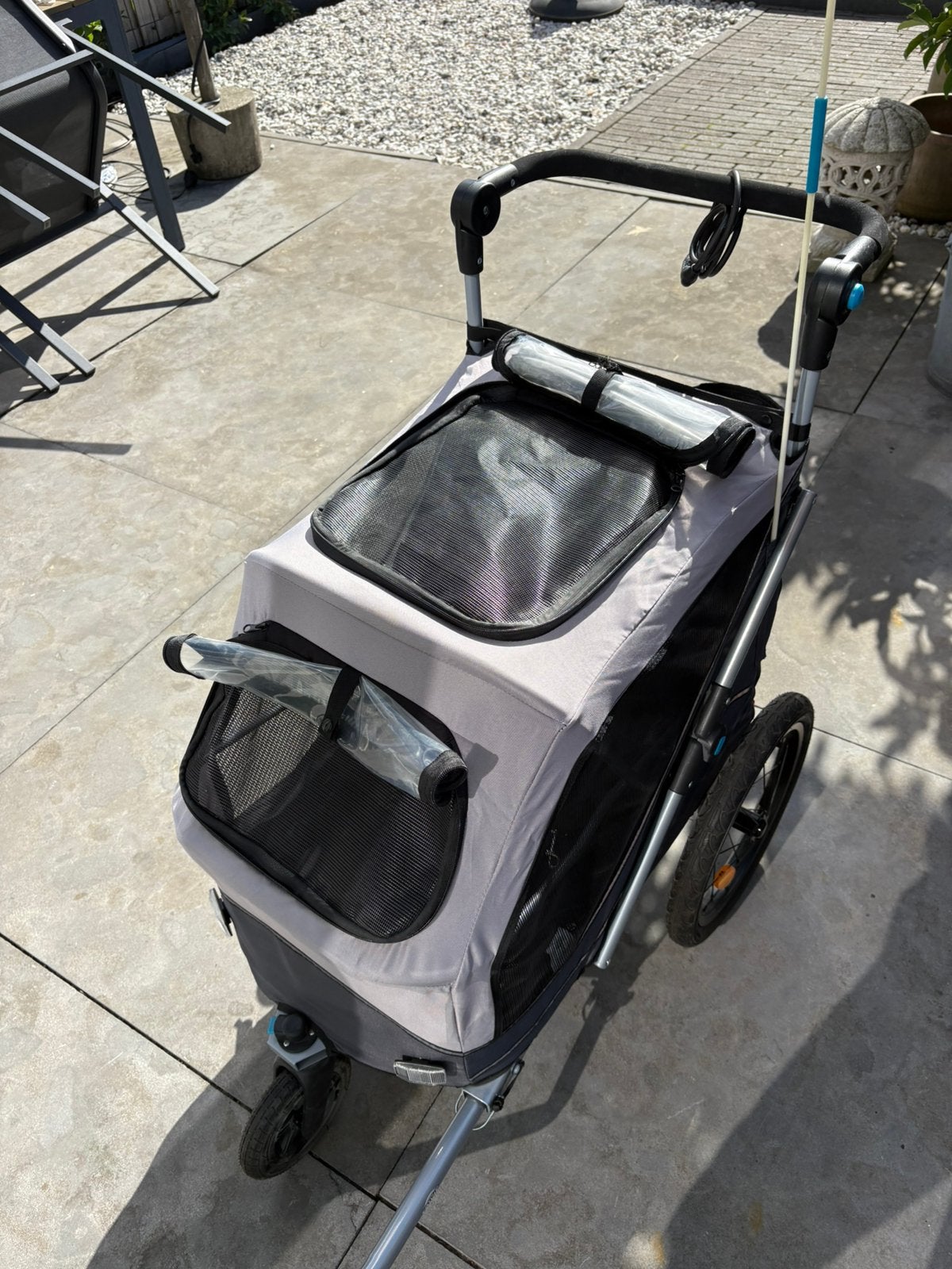 Trixie hondenkar voor fiets, Dieren en Toebehoren, Honden-accessoires, Ophalen, Zo goed als nieuw