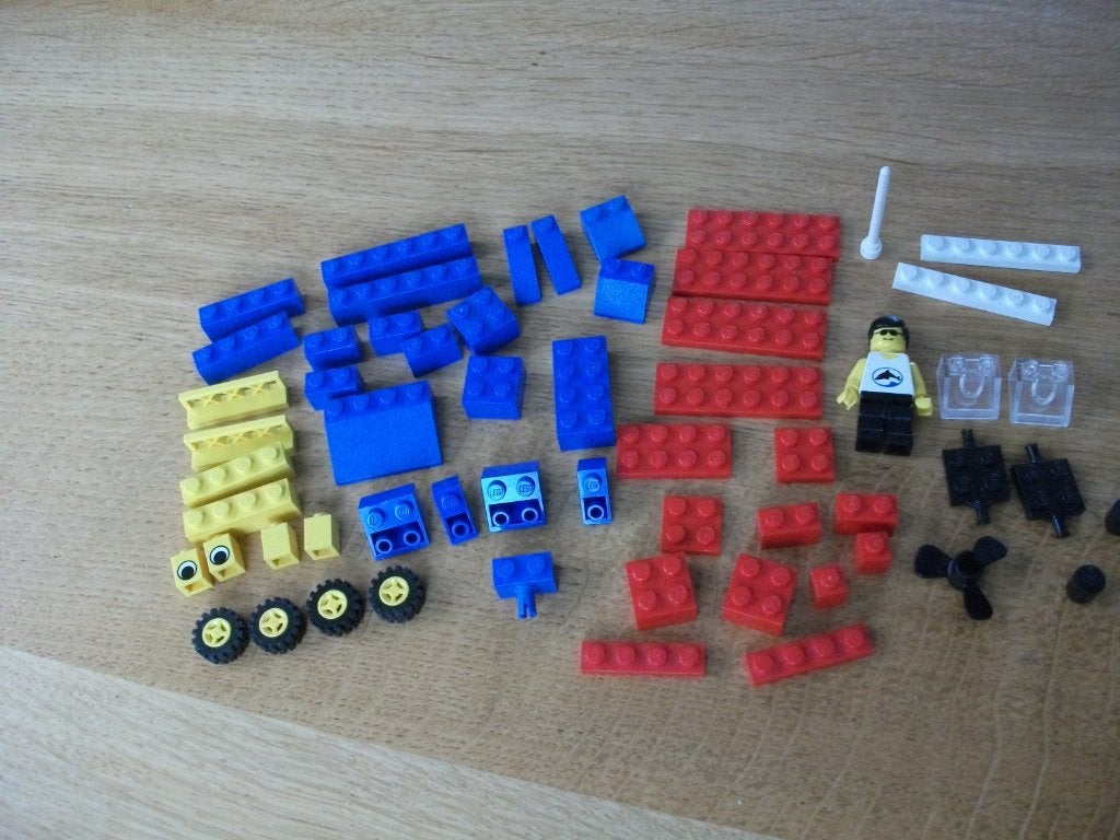 LEGO set 4221 Challenger Set 100 (set 2), Kinderen en Baby's, Gebruikt, Lego, Ophalen of Verzenden, Compleet