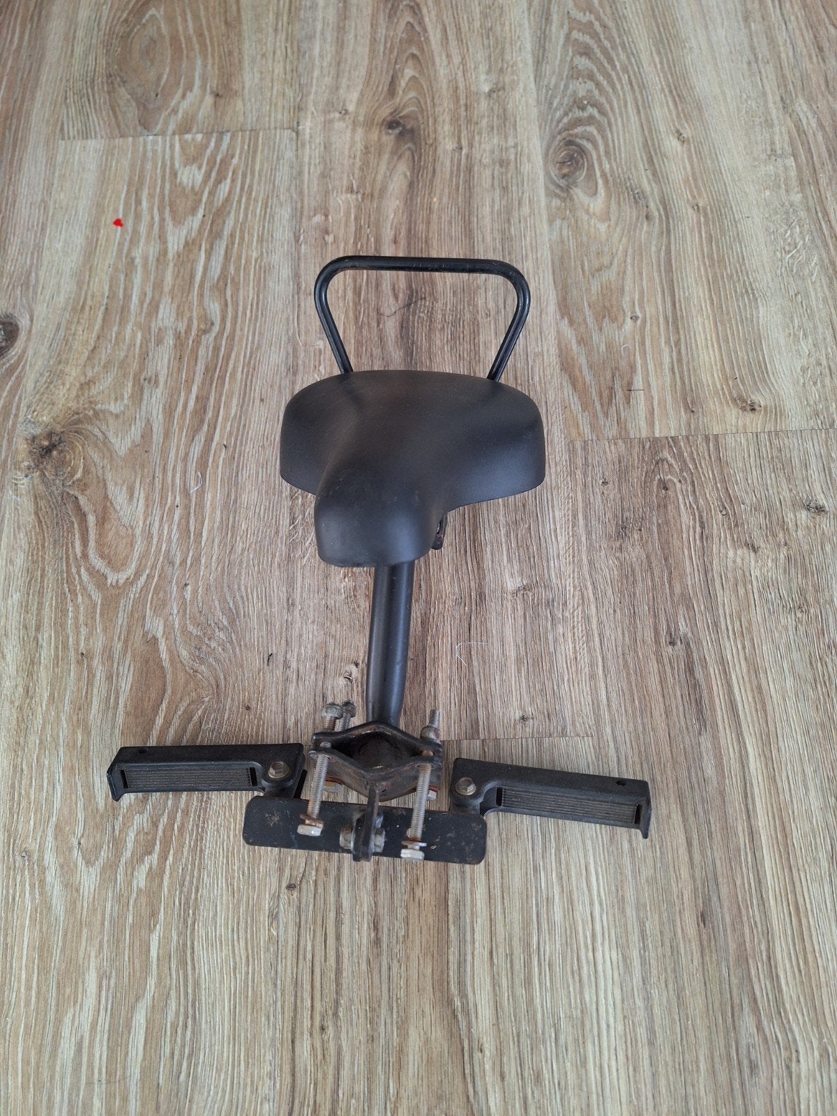 Fiets zitje voor op stang, Voetsteuntjes, 0 t/m 18 kg, Voorzitje, Ophalen of Verzenden